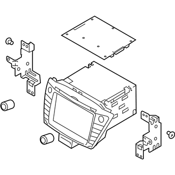 Hyundai 96560-2S700-TJP Head Unit Assembly-Navigation