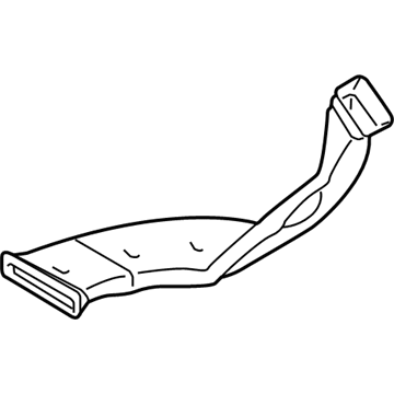 Hyundai 97360-G7000 Duct-Rear Heating,LH