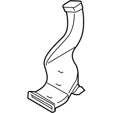 Hyundai 97370-G7000 Duct-Rear Heating,RH