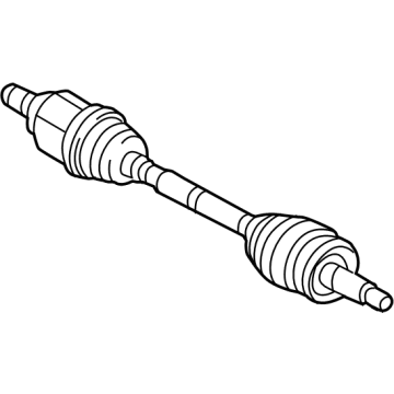 Hyundai 49500-R5200 Shaft Assembly-Drive,LH