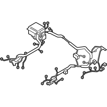 Hyundai 91211-B1224 Wiring Assembly-Front