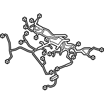 Hyundai 91400-B1012 Wiring Assembly-Control