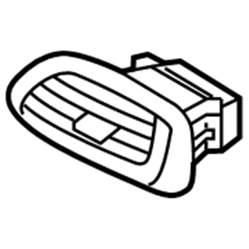 Hyundai 97490-G3000-RPP Duct Assembly-Side Air Vent,RH