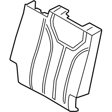 Hyundai 89A35-S8530 Pad Assembly-3RD Seat Back,LH