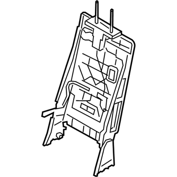 Hyundai 89A41-S8520 Frame Assembly-3RD S/BACK,RH