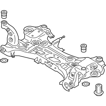 Hyundai 62405-K4000 CROSSMEMBER COMPL