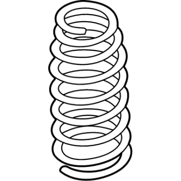 Hyundai Sonata Hybrid Coil Springs - 55340-L5210