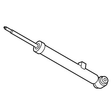 Hyundai 55310-B1000 Rear Left-Hand Shock Absorber Assembly