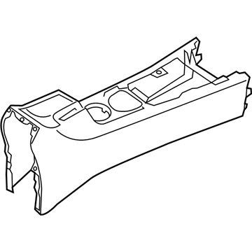 Hyundai Ioniq Center Console Base - 84611-G2000-T9Y