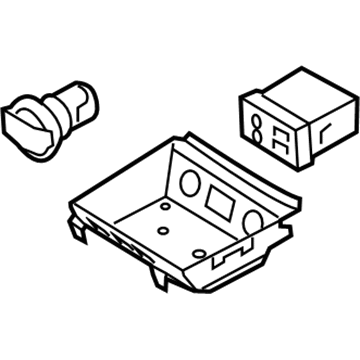 Hyundai 84675-G2AB0-T9Y Tray Assembly-UPR Cover