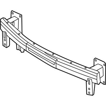 Hyundai 86530-3X101 Rail Assembly-Front Bumper