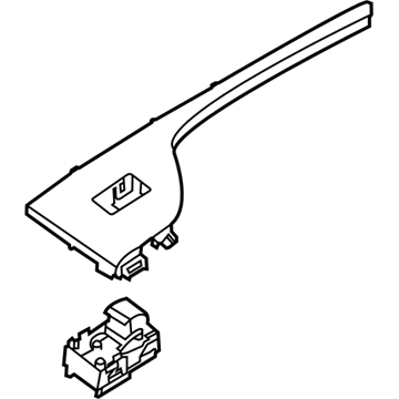 Hyundai 93590-S8010-SSU Rear Power Window Sub Switch Assembly,Right