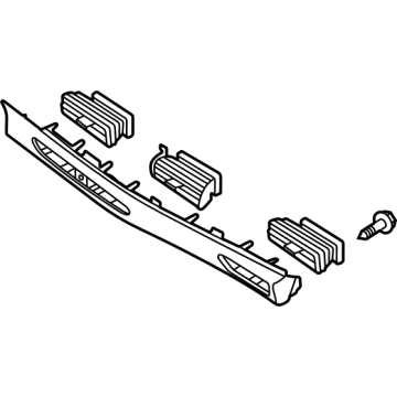 Hyundai 84795-L0000-YTH GARNISH-C/PAD,RH