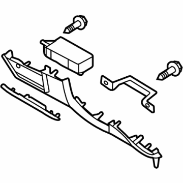 Hyundai 84750-L0000-NNB Panel Assembly-Lower Crash Pad,LH