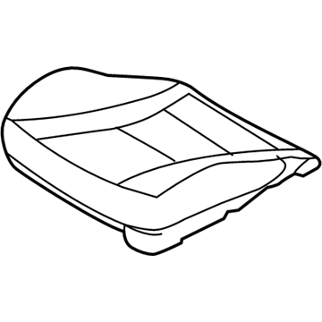 Hyundai 88260-A5600-SGG Front Passenge Side Seat Cushion Covering