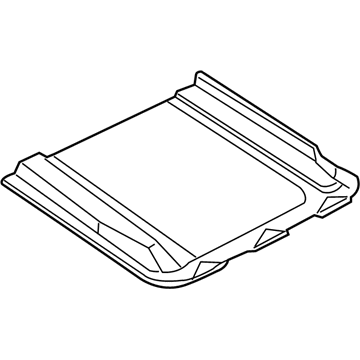 Hyundai 81666-39000-ZQ Sunshade Assembly-Sunroof