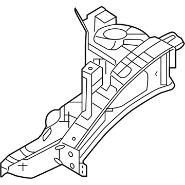 Hyundai 64502-B8000 Panel Assembly-Fender Apron,RH