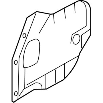 Hyundai 84630-2E000-DD Protector Assembly-Console Side,LH