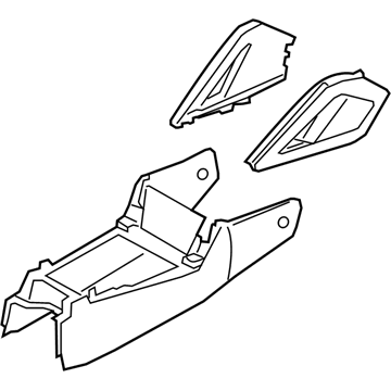 Hyundai 84610-2V050-UMB Console Assembly-Floor