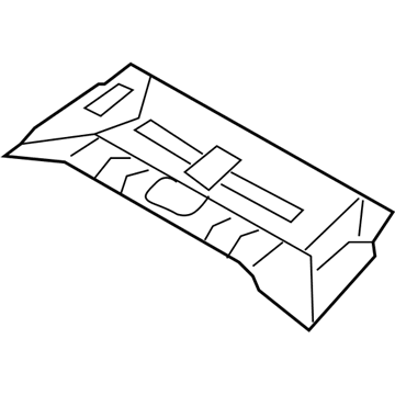 Hyundai 65511-1E300 Panel-Rear Floor