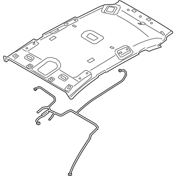 Hyundai 85310-D3060-TTX Headlining Assembly