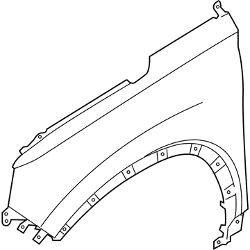 2020 Hyundai Santa Fe Fender - 66310-S2000