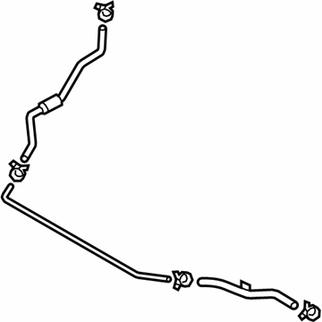 2021 Hyundai Kona Coolant Reservoir Hose - 25450-J9000