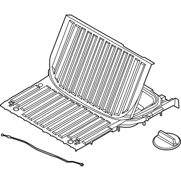 Hyundai 857K0-K5000 BED TRIM ASSY-FLOOR