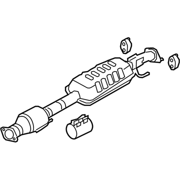 2017 Hyundai Sonata Muffler - 28600-C2600