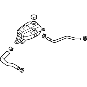 2020 Hyundai Sonata Coolant Reservoir - 25430-L0500