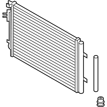 2015 Hyundai Veloster A/C Condenser - 97606-2V701