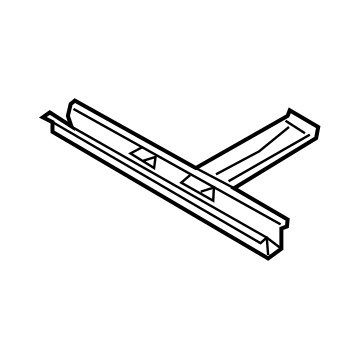 Hyundai 65865-S1200 Member Assembly-RR Floor Cross NO.