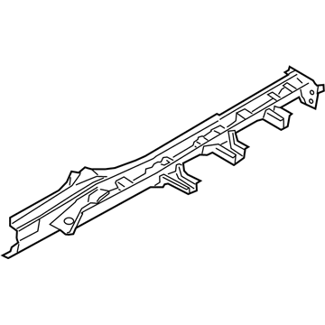 Hyundai 65720-S2010 Member Assembly-Rear Floor Side,RH