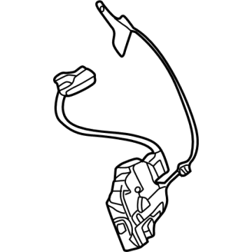 Hyundai 81560-P0000 OPENER ASSY-FUEL FILLER DR