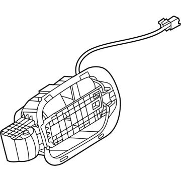 Hyundai 81595-S2500 Housing-Fuel Filler Dr