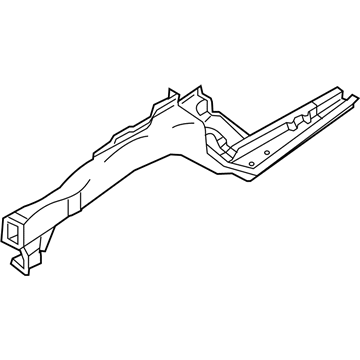 Hyundai 64601-2H310 Member Assembly-Front Side,LH