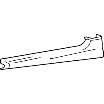 Hyundai 87762-38000 Moulding Assembly-Side Sill Rear,RH