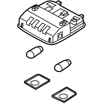 Hyundai 92800-3X600-TX Lamp Assembly-Overhead Console