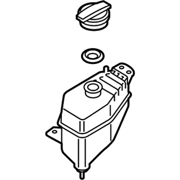 Hyundai 25430-S1000 Reservoir Tank Assembly