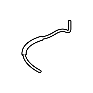 2020 Hyundai Palisade Coolant Reservoir Hose - 25443-S8500