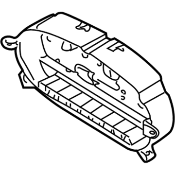 2000 Hyundai Accent Speedometer - 94130-25000