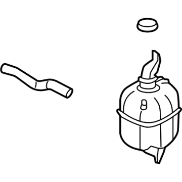 Hyundai Santa Fe Hybrid Coolant Reservoir - 25430-CL000