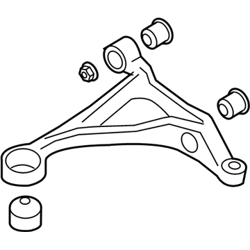 Hyundai 54500-3L000 Arm Complete-Front Lower,LH