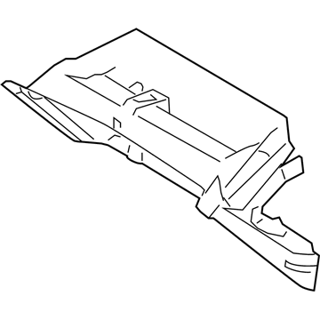 Hyundai 84540-3L000-J9 Panel-Lower Crash Pad Inner,RH