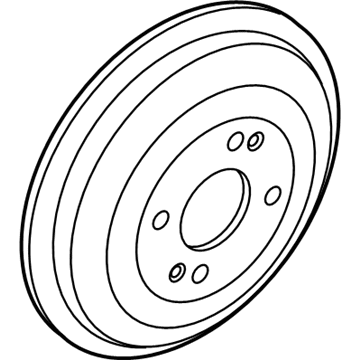 Hyundai Brake Drum - 58411-0U000