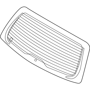 Hyundai 87110-2L120 Glass Assembly-Tail Gate