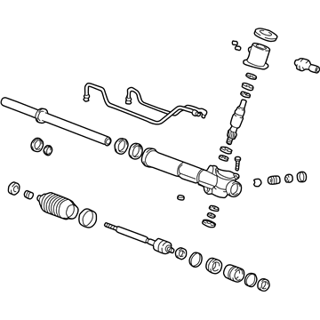 2005 Hyundai Sonata Rack And Pinion - 57700-39000