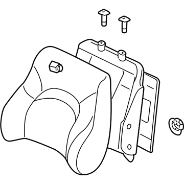 Hyundai 88400-38641-GBY Back Assembly-Front Seat,RH