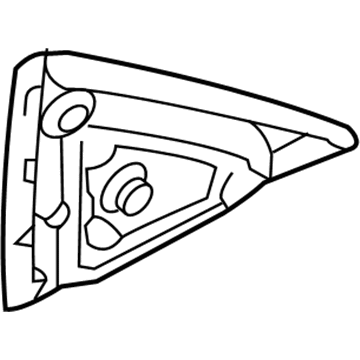 Hyundai 87615-3M000 Pad-Outside Mirror,LH