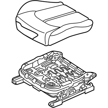 Hyundai 88100-C2090-SMB Cushion Assembly-Front Seat,Driver